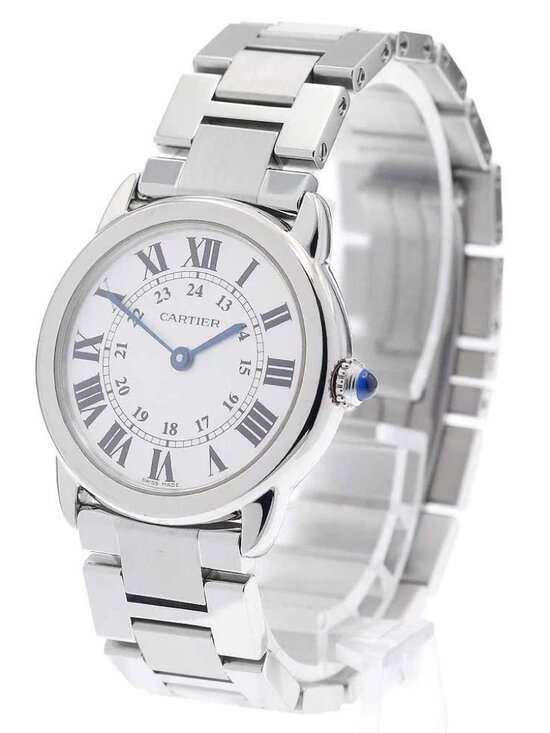 CARTIER Ronde SoloSM W6701004 Silver Dial Quartz Ladies Watch_956315 main image 5
